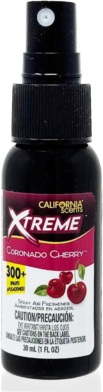 California Scents Xtreme 1 oz. Spray Air Freshener, Coronado Cherry