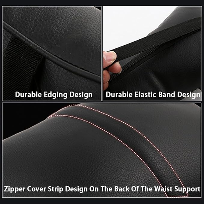 Car Seat Headrest Pillow for Infiniti Q50L/QX50/QX60/ESQ/QX30 Head Support Rest Pillow Lumbar Support Lumbar Pillow Cushion Back Cushion Back Pillow Accessories,Beige-2*Headrest