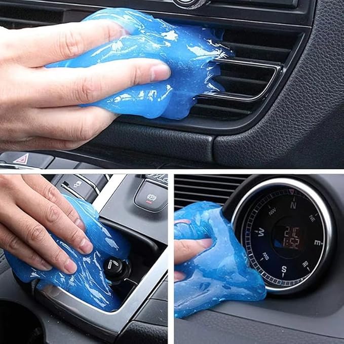 Car Cleaning Gel Compatible with Lincoln Town, 200g Detailing Putty for Auto Vents, Dashboard, Cup Holders - Reusable Multifunctional Dust Remover,200g*1