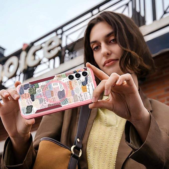 for Samsung Galaxy A14 5G Phone Case - Compatible with MagSafe Women Girls Cute Magnetic Protective Cover Girly Kawaii Unique Heavy Duty Shockproof Design for Samsung Galaxy A14 5G Cases