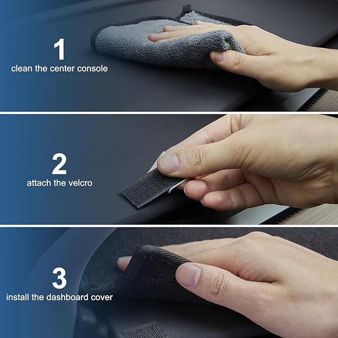 Dashboard Dash Cover Mat Carpet Compatible with 2008-2013 Infiniti G25/G35/G37;2014-2015 Infiniti Q40/Q60.