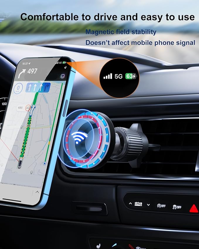 oricarmes 2025 Civic Magnetic Phone Mount Made for 2022-present 11th gen Civic