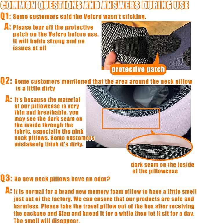 Travel Neck Pillows for Airplanes Or Trains, 360° Head Support Sleep for Long Flight, Skin-Friendly and Breathable, Kit with 3D Contoured Eye Mask, Earplugs and Storage Bag Gifts for Family