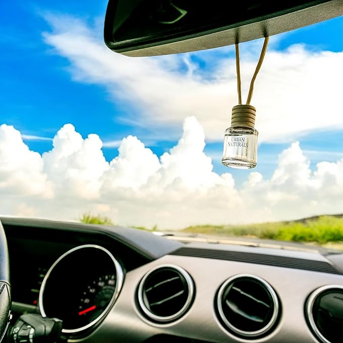 Urban Naturals Spaceman Car Air Freshener for Women | Alien Perfume Inspired Hanging Diffuser with Vent Clip | Strong Car Fresheners with Odor Eliminating Technology | Made in USA (3 Pack)