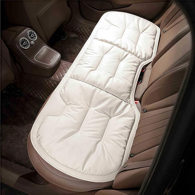 2026 New Skin-Friendly & Dirt-Repellent Leather Seat Cushions, Ergonomic Memory Foam Lumbar Support, Non-Slip Breathable Cover, Removable Washable, Ideal for Drivers & Office Long Sitting (black)