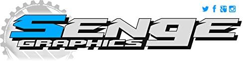 12eDRIVE Apache Grey Senge Graphics Kit Compatible with Stacyc