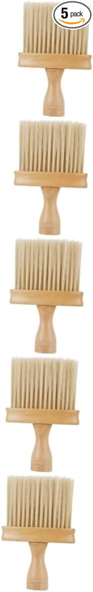 Healifty 5pcs Wooden Handle Dust Brush Car Air Vent Cleaner Electric Duster Detailing Tool Kit