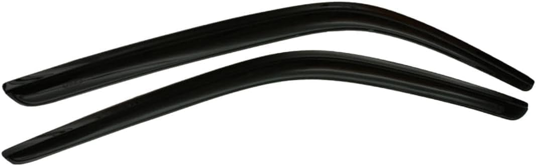 KPY Window Visor Compatible with 2005-2015 Toyota Tacoma Regular Cab, 2PC Rain Guard Vent Deflectors Tape-On, 2005 2006 2007 2008 2009 2010 2011 2012 2013 2014 2015 (Standard/Regular Cab Only)