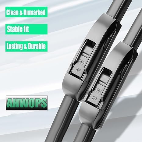 3 Wiper Front and Rear Wiper Blades for Jeep Commander 2006-2010, OE Original Style (18″/18″ Front/14″ Rear) For My Car