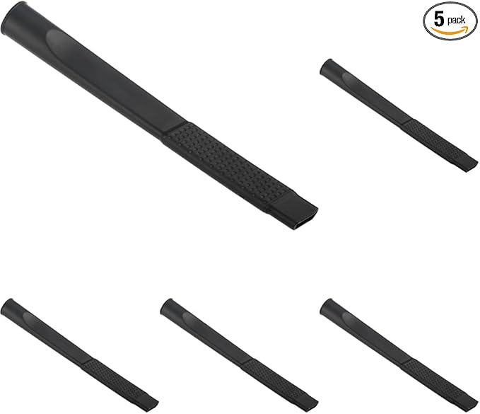 Shop-Vac 9017900 Flexible Crevice Tool, 1.25 Inch Diameter x 12 Inch Length, Accessing Tight Spaces and Corners, (5-Pack)