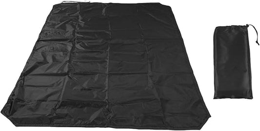 Pssopp 210D Oxford Cloth Water Proof Box Lid Cover,Tent Trailer Cover Travel Trailer Roof Cover car Roof Top Tent Trailer Cover for SUV Rooftop Travel Luggage Rack (190 * 145cm)
