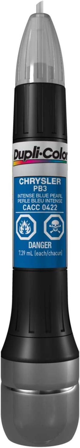 Dupli-Color ACC0422 Scratch Fix All-In-1 Exact-Match Automotive Touch-Up Paint – Chrysler Intense Blue Pearl – 0.25 oz. Paint Pen