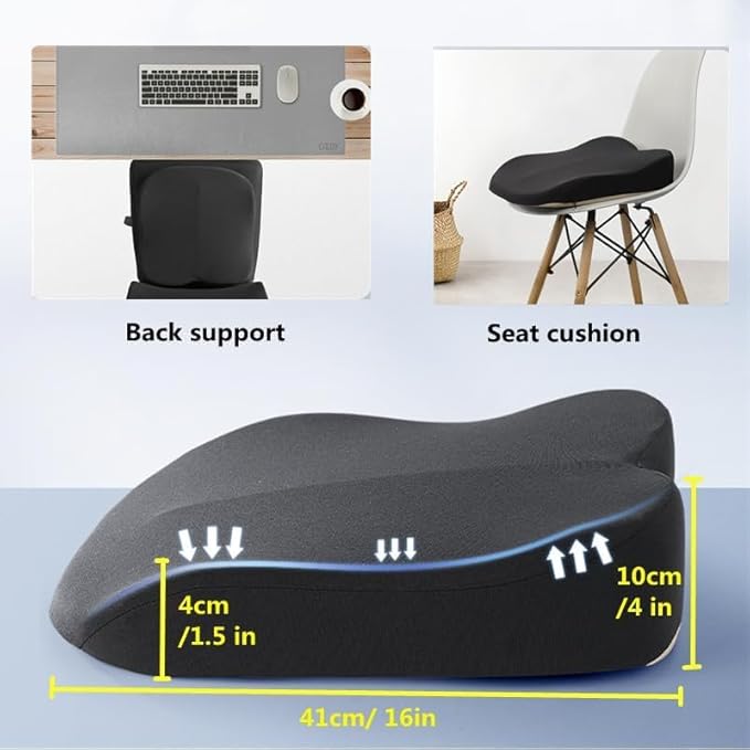 Adult Car Booster Seat Cushion, Car Seat Driver Height Boost Mat Memory Foam Car Seat Cushions Pad Improve Driving View Non-Slip 3D Office Chair Cushion Pressure Relief (Pink)