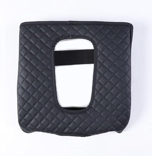 Center Console Armrest Seat Box Cover Compatible with Cadillac Escalade 2015-2020, Center Console Protector Cover Cushion Lid Protector Pad Anti-Scratch Leather Interior Accessories (Plaid style)