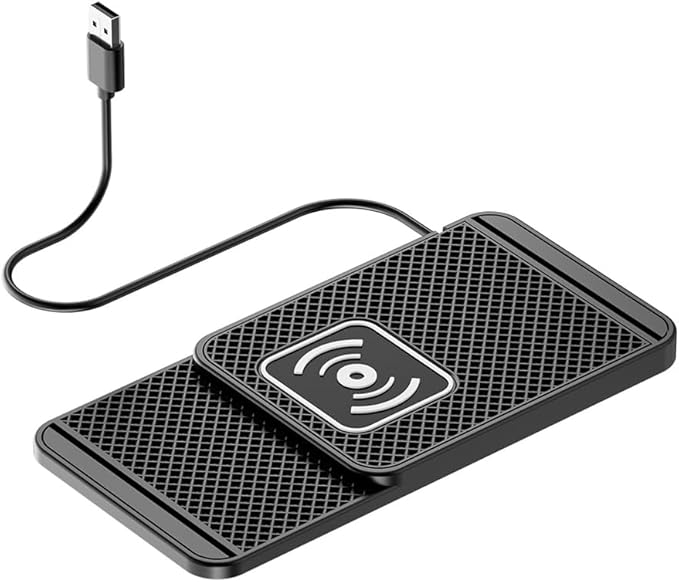 Wireless Charging Pad for Car for Mazda CX-3 CX-5 CX-30 CX-50 CX-7 CX-9 CX-70 CX-90 MX-30 Tribute 2001-2026, 20W Fast Wireless Car Charger Pad Type-C/USB Non-Slip Phone Charging Mat