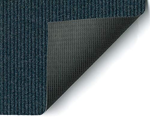 KOECKRITZ Heavy Duty Durable All Weather Indoor/Outdoor Non Slip Entrance Mat Rugs and Runners for Office Business Building Home Garage Front Door (5' x 18', Blue)