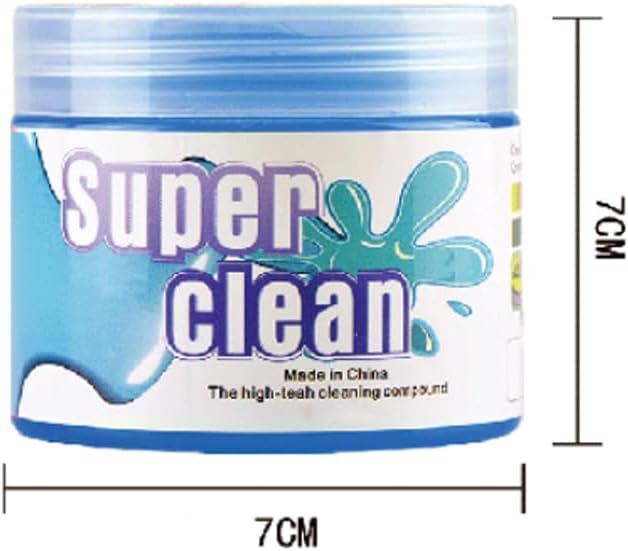 Car Cleaning Gel for Mercedes-Benz EQC 400 4MATIC 2020 2021 2022 2023 2024 2025, 200g × 2 Pack Car Interior Cleaner Slime, Auto Detailing Tools, Auto Dust Car Crevice Cleaner