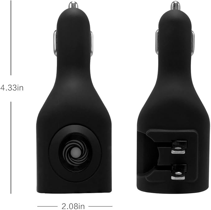 USB Car Charger,NDLBS 2-in-1 Portable Dual USB Car and Wall Charger with Foldable Plug Home for iPhone X XR XS MAX 7 8 Plus,iPad Pro Air Mini,Galaxy Note9 S9 S8 Plus,LG Google