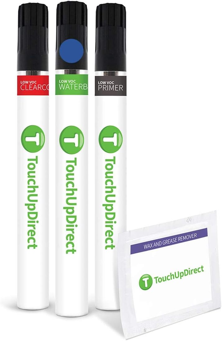 TouchUpDirect D09 Refraction Compatible with Toyota Exact Match Touch Up Paint Brush - Preferred Kit