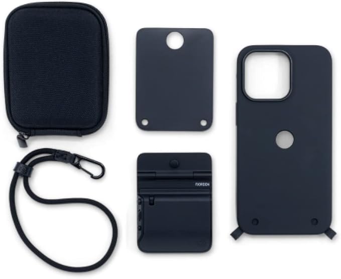 FJORDEN Pro Bundle for iPhone 13 Pro - Includes Fjorden Camera Grip, MagSafe iPhone Case, Wrist Strap & Carry Case - Shoot Like A Pro with Your iPhone