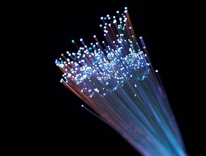 AKEPO End Glow Fiber Optic Light Cable 450pcs*9.8ft/3m*Ф0.03in/0.75mm, PMMA Optical Plastic Cable for LED Star Ceiling Sky Light Kit and Fiber Optical Lighting Decoration (Without Light Source)
