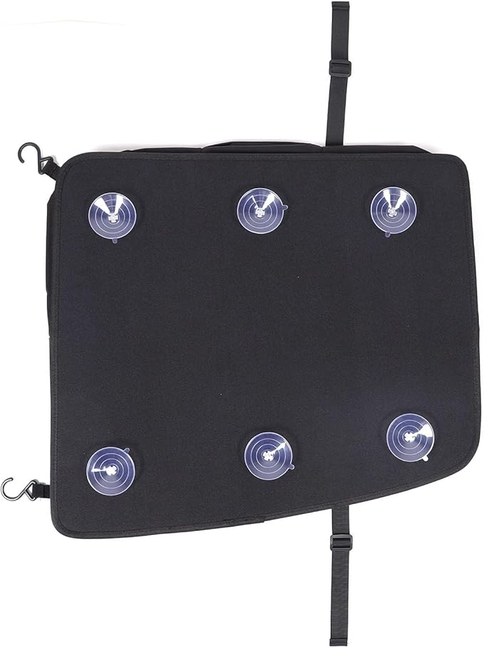 Car Sunroof Organizer Bag Compatible with 2024 2025 Hummer EV Hardtop Roof Panel Storage Bag Waterproof Foldable Multi-Function Car Rooftop Carrier Sunroof Storage Bags (Front Left Side)