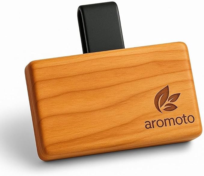 Wooden Car Air Freshener – Premium Natural Scents for Every Drive – Car Odor Eliminator (Pine Wood)