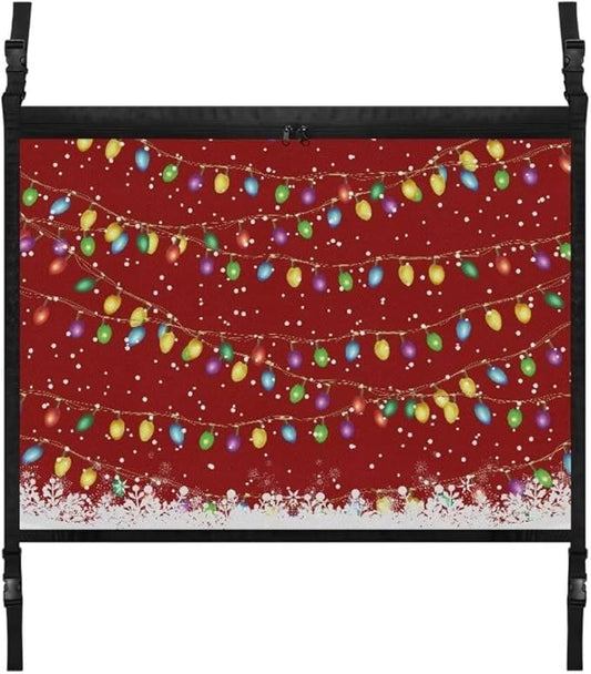 Christmas Lights Car Roof Storage Bag Car Seat Storage Hanging Bag Premium Car Seat Organizer One-Size-Fits Tidy Pouch Pocket Storage for Small Items