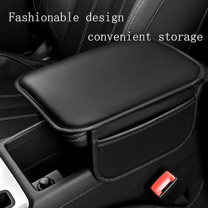 Arm Rest Pad Car for VW Routan 2008-2013, Car Center Console Cover Car Armrest Cushion Armrest Box Pad Car Accessories,Grey
