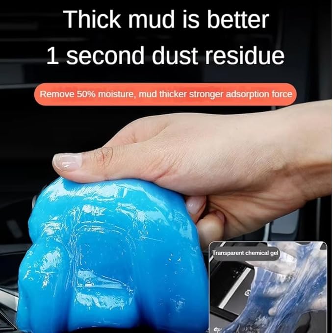 Car Cleaning Gel Compatible with Jaguar XJ X351 XJL, 200g Detailing Putty for Auto Vents, Dashboard, Cup Holders - Reusable Multifunctional Dust Remover,200g*1