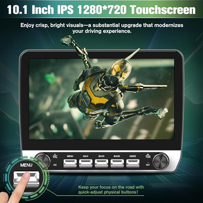 Car Radio Stereo Upgrade for Dodge RAM 1500/2500/3500 2013-2018 X (9.9“)