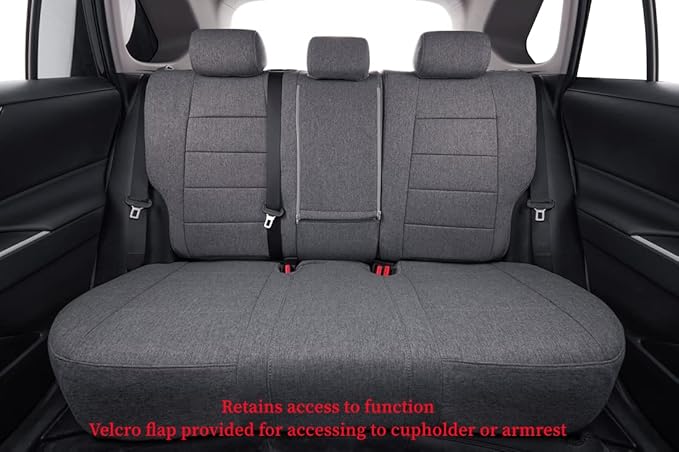coverdream Custom Seat Covers Compatible with Select Toyota RAV4 Hybrid 2016 2017 2018 Models (Gray,Full Set)
