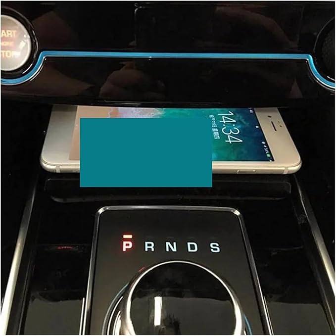 Phone Holder Wireless Charging Pad Fit for Jaguar F Pace XE XF X260 XFL Charger Fast Charge Adapter Mobile Holder Car Accessories Interior Practical(Color:No Lighter)
