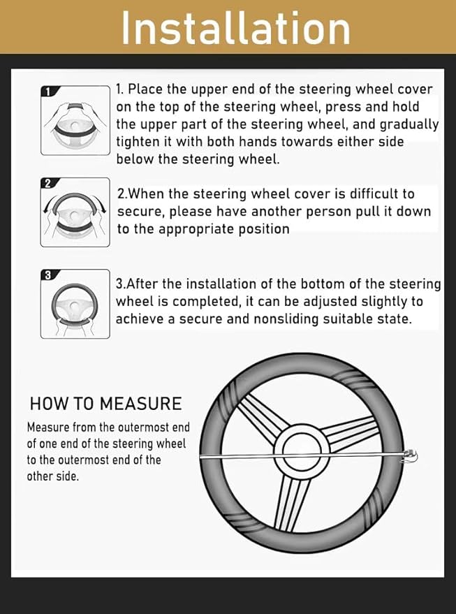 Wood Car Steering Wheel Cover Rubber Inner Ring All Car Universal Four Seasons Universal Thin Fiber Leather Anti-Slip 16 17 18 19inch for Truck (19inch, red)