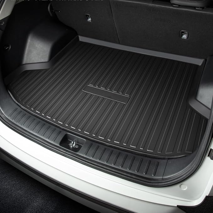 Cargo Liners Fits Toyota RAV4 2019-2023 Rear Trunk Floor Mats 3D Boot Tray All-Weather TPE Black