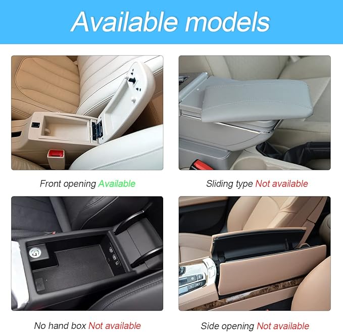 Furry Auto Center Console Cover Pad, 11.8"x7.8" Soft Sheepskin Wool Armrest Cushion, Fluffy Vehicle Armrest Seat Box Protector Warm in Winter, Car Interior Accessories for Women and Men (Black)