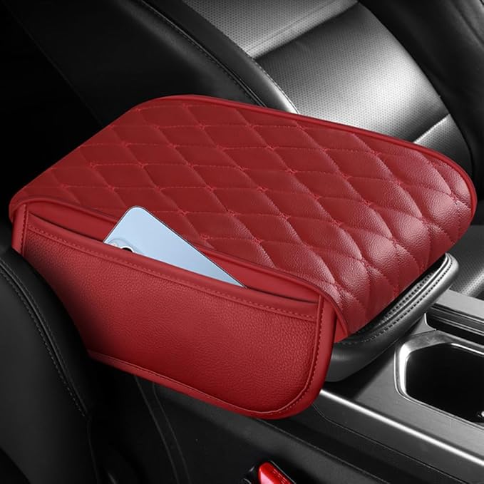 Universal Car Armrest Pad for Lexus RX|RX AL30 AL20 AL10 XU30 RX 450 350 200 270 Leather Armrest Box Center Console Cover Pad Waterproof Arm Rest Protector Decor Accessories,Beige01