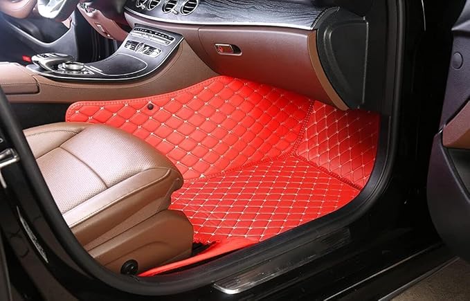 Custome Car Mats Accessories All Weather Floor mats Compatible with Automotive Floor Mats Passenger car mats (Green)