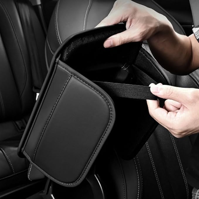 Arm Rest Pad Car for VW Routan 2008-2013, Car Center Console Cover Car Armrest Cushion Armrest Box Pad Car Accessories,Brown