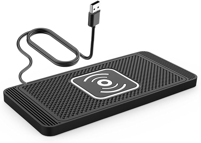Wireless Car Charger Pad for Chevrolet Blazer Captiva Equinox Suburban/Bolt EUV 2000-2026, Type-C/USB 15W Car Wireless Charger Non-Slip Cordless Charging Mat Car Accessories