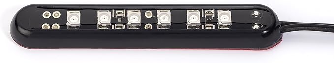 Oznium LED Modules (Straight Black, Pink LED)