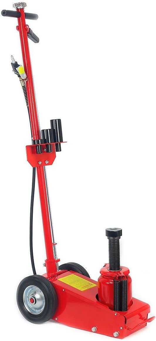 Stark USA Heavy Duty 35-Ton Air Hydraulic Floor Jack for Trucks (70,000lbs) Capacity Service Floor Jack Repair Lifting Tool Shop Air Lift Truck
