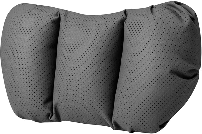 Car Neck Pillow & Lumbar Support for Porsche Panamera 971 Sport Turismo 2017-2020 Ergonomic Breathable Mesh Auto Seat Back Cushion Headrest,Black-Neck Pillow