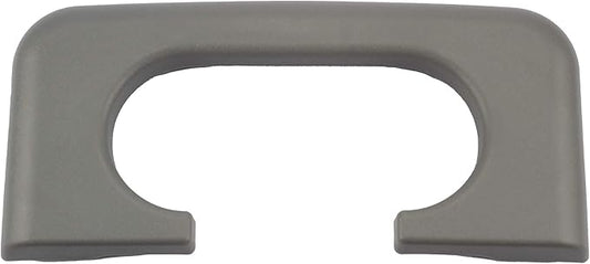Dasbecan Gray Rear Center Console Cup Holder Central Armrest Cushion Assembly Compatible with Ford F250 F350 F450 1999-2010