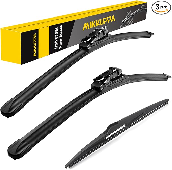 MIKKUPPA 28"+28"+12" Windshield Wiper Blades Replacement for 2012-2018 Ford Focus Original Factory Quality All Season Front Rear Wiper Blade Set (Pack of 3)