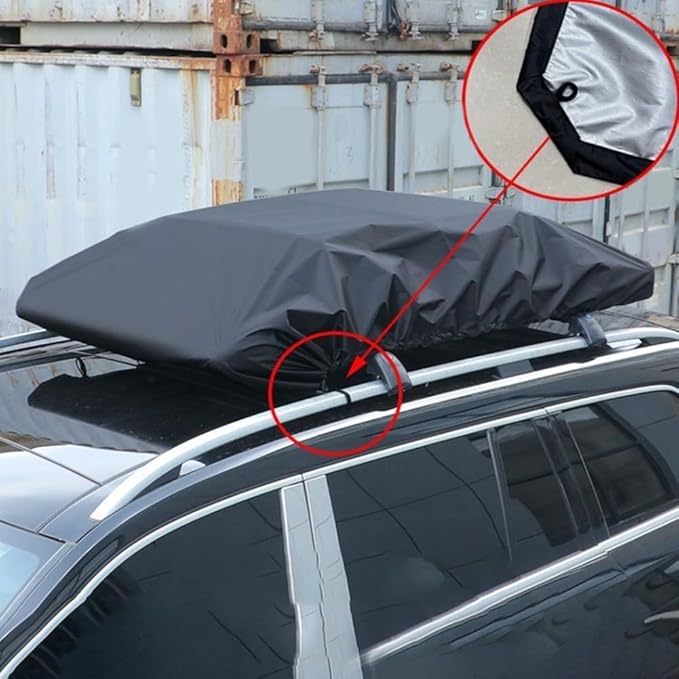Car Roof Luggage Carrier Cover, Dust Resistant Car Luggage Carrier, Waterproof Rooftop Cargo Storage Bag Protective Cover, Fit For Vehicle Travel Outdoor, 170X145cm(230 * 145cm)