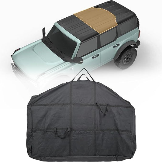 Hard Top Storage Bag fit for Fit for 2021-2026 Ford Bronco 4-Door Middle Top