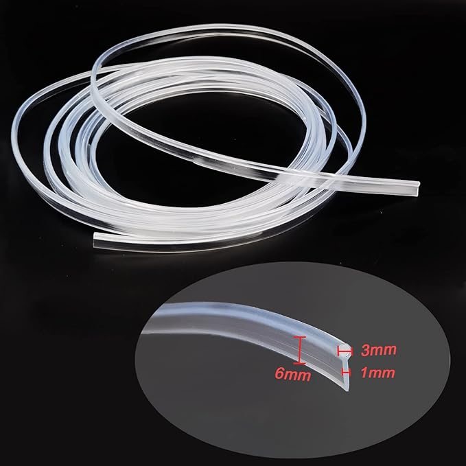 3.0mm Plastic Skirt Side Glow Optic Fiber Cable Car Light Decor (Length:100meters/328ft),PMMA-Skirt