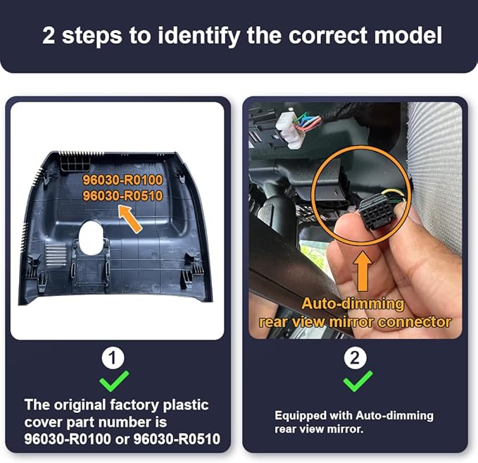 Fitcamx 4K Dash Cam Suitable for Kia Carnival 2022-2026 (Part No#R0100) LX LXS EX SX Prestige, OEM Factory Look, UHD 2160P Video, Built-in WiFi & APP, Loop Recording, G-Sensor, Plug & Play, 64GB Card