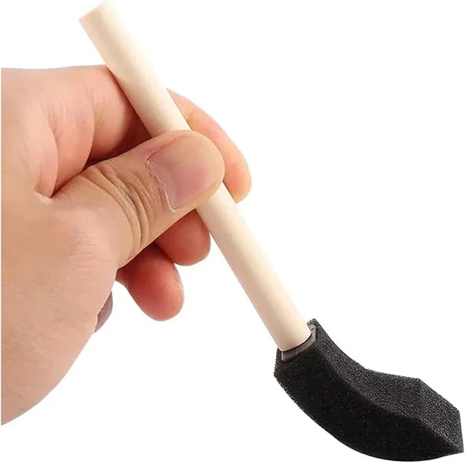 Car Air Conditioner Vent Cleaner Brush – Compact Detailing Tool for Cars, Homes, and Offices – Sponge Head, Sturdy Handle(50pcs)